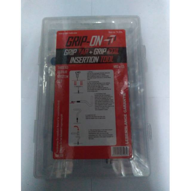 Tap Set Recoil M10x1.5 Thread Repair System set M10x1.5 merk Gripon