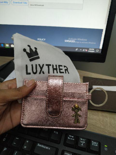 KEYCHAIN STNK Dompet Kartu Tipis Gantungan Kunci Mobil 