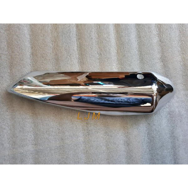 Unik Tutup Cover Pelindung Knalpot Satria FU 2015 Chrome Ori Murah