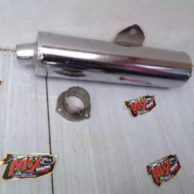 KNALPOT CKD BOBOKAN+ADAPTOR DIAMETER 50