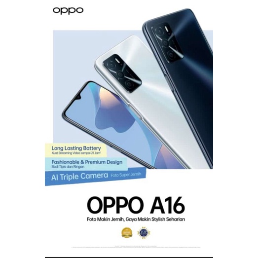 OPPO A16 RAM 3/32