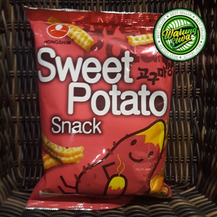 

nongshim sweet potato snack - makanan ringan korea ubi jalar 55 gram