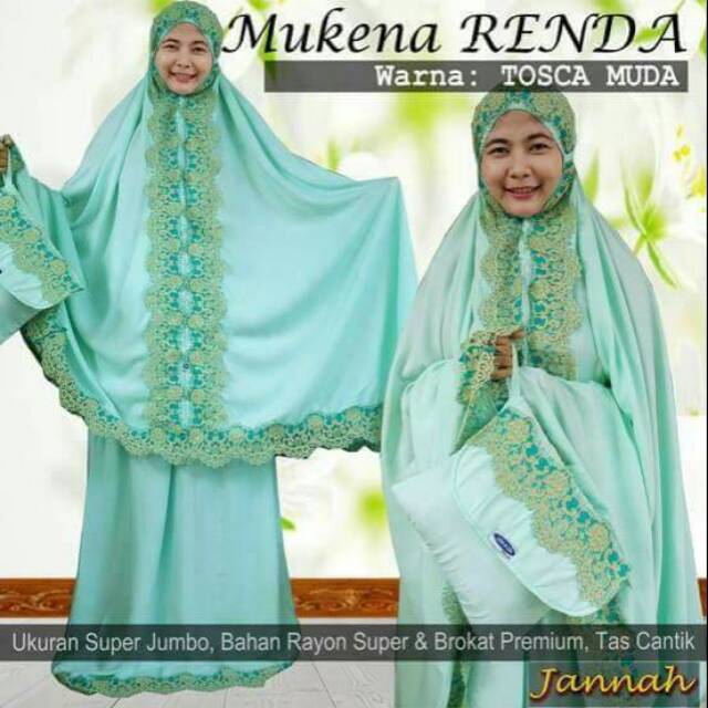 Bismillah open order say...

MUKENA EKSKLUSIF BALI RENDA(JANNAH)