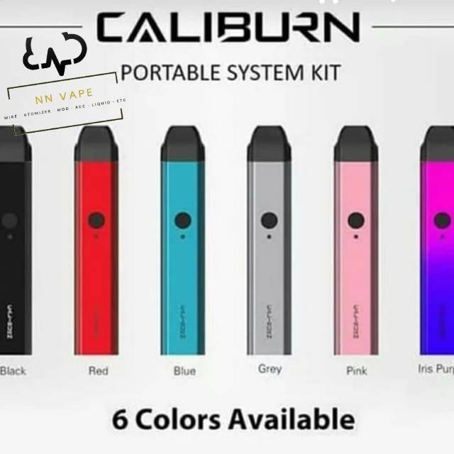 Uwell Caliburn Pod System Kit 520mah Shopee Indonesia