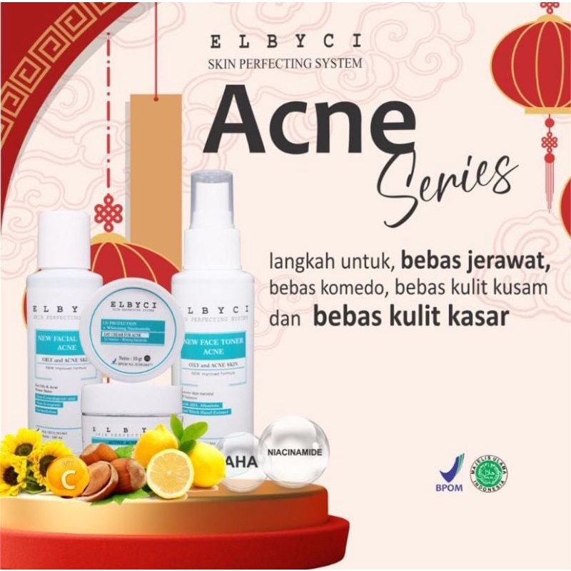 elbyci skincare acne series