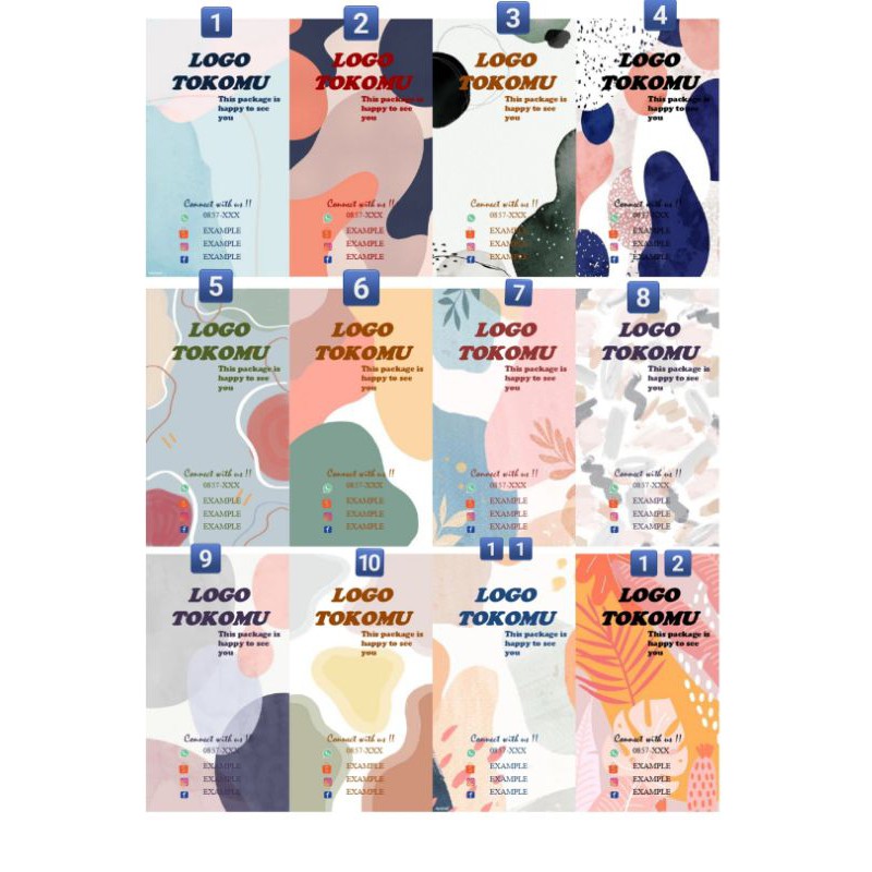 

sticker segel package| Stickers Open Here