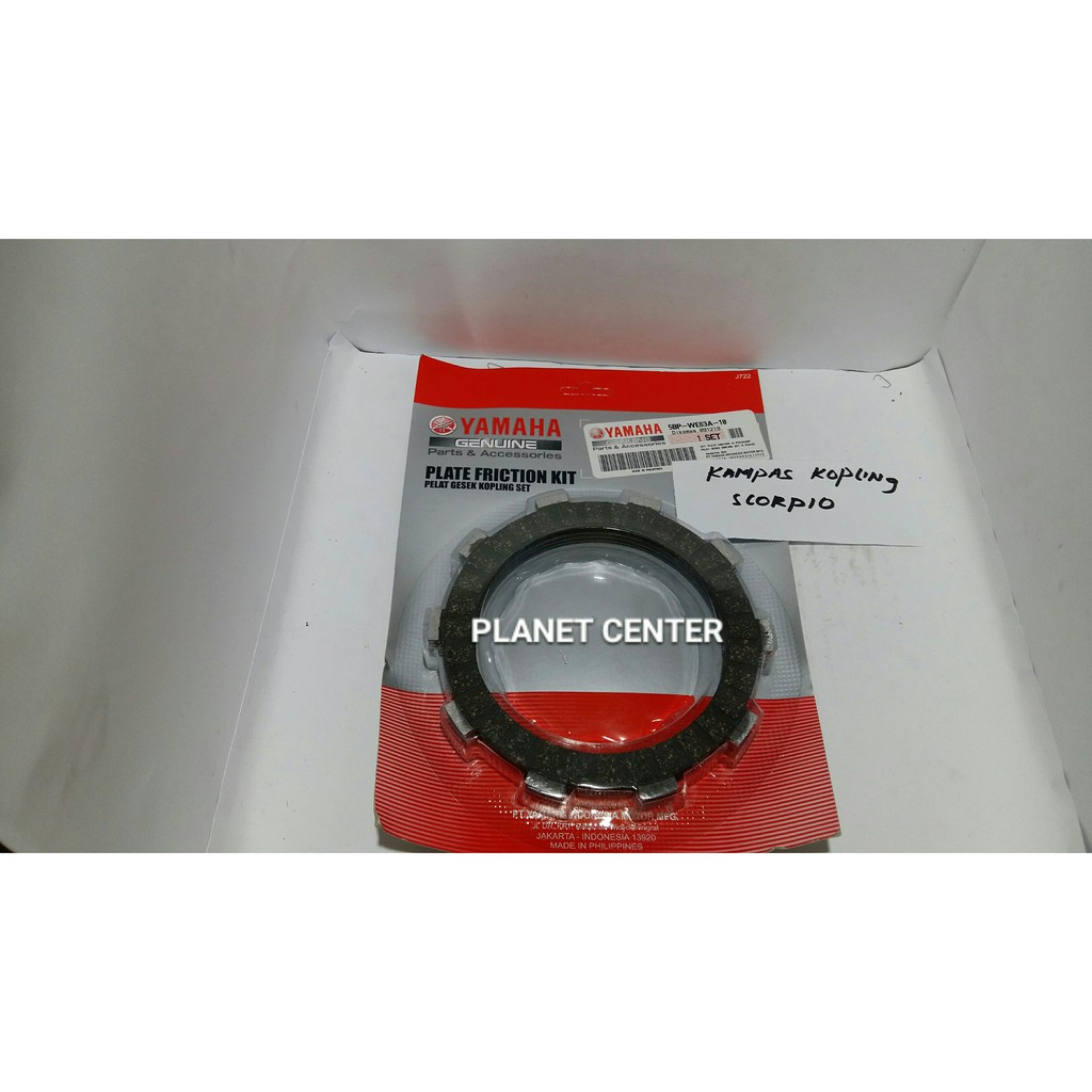 KAMPAS KOPLING SCORPIO YAMAHA ORIGINAL