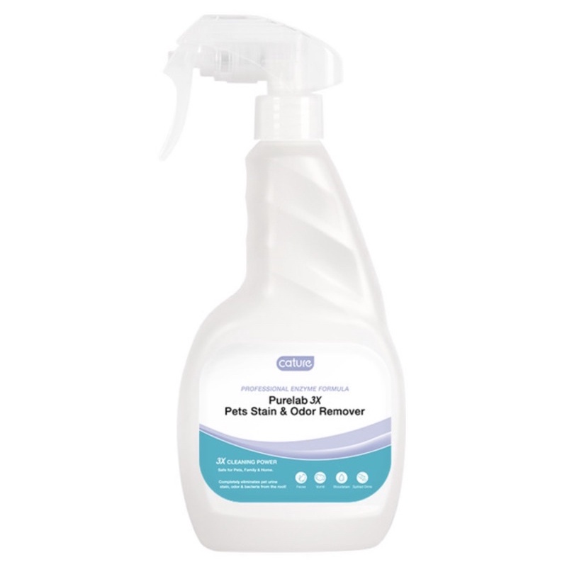 Cature Purelab 3x Pets Stain & Odor Remover ll penhilang bau anjing