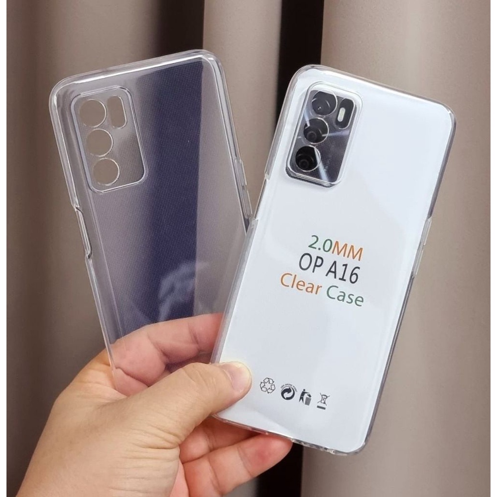 SoftCase OEM Transparan Oppo A16 6.52&quot; UltraThin2.0mm SUPER CLEAR