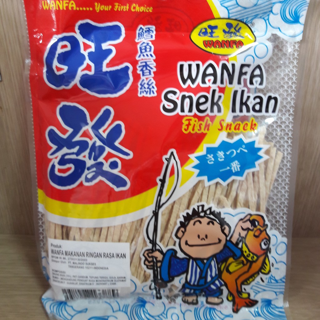 Wanfa Dried Fish Snack 120 gr
