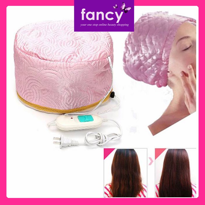 Steamer Rambut Portable Heated Cap Creambath Salon