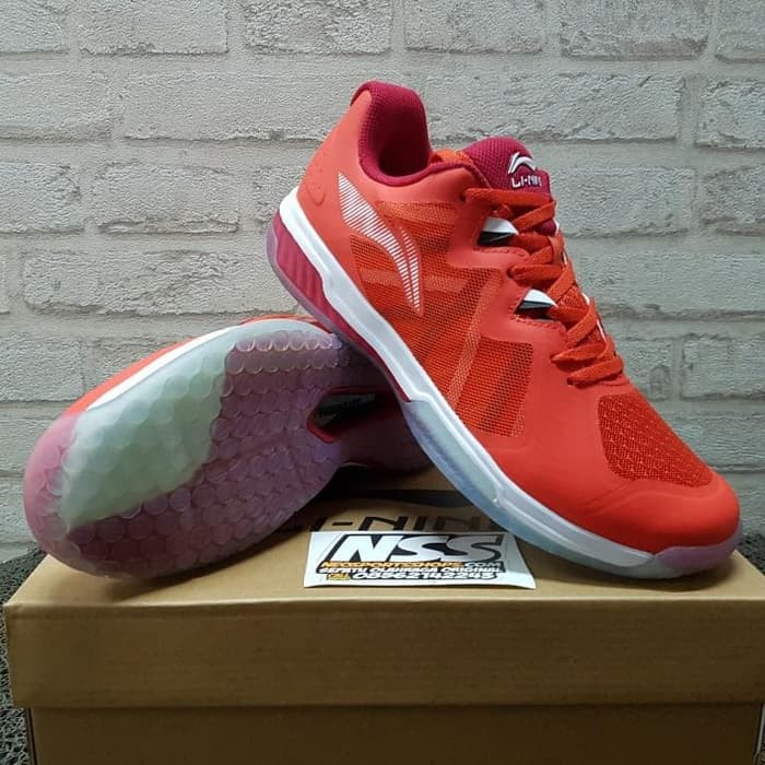 Sepatu badminton Lining Dual Cloud Light Original AYTN 083-3