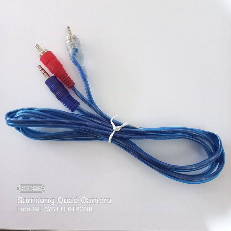 Kabel RCA to HP Kabel 2-1 RCA 2in1 1,5m