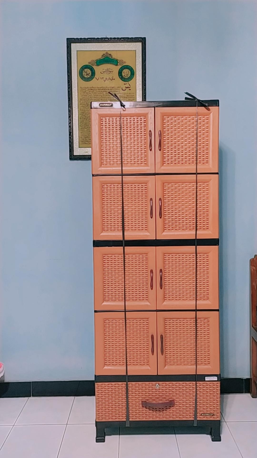 Lemari Plastik Napolly Susun 4 - Laci 1 (khusus Semarang)