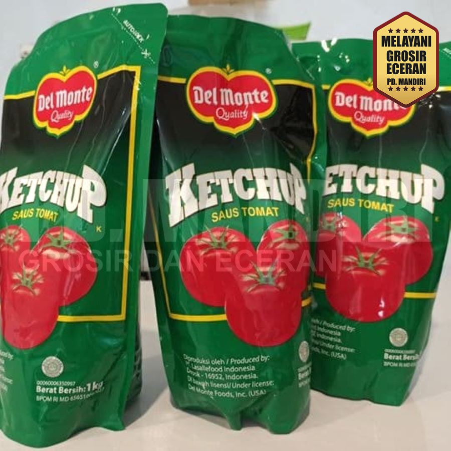 

DELMONTE KETCHUP SAUS TOMAT 1 KG