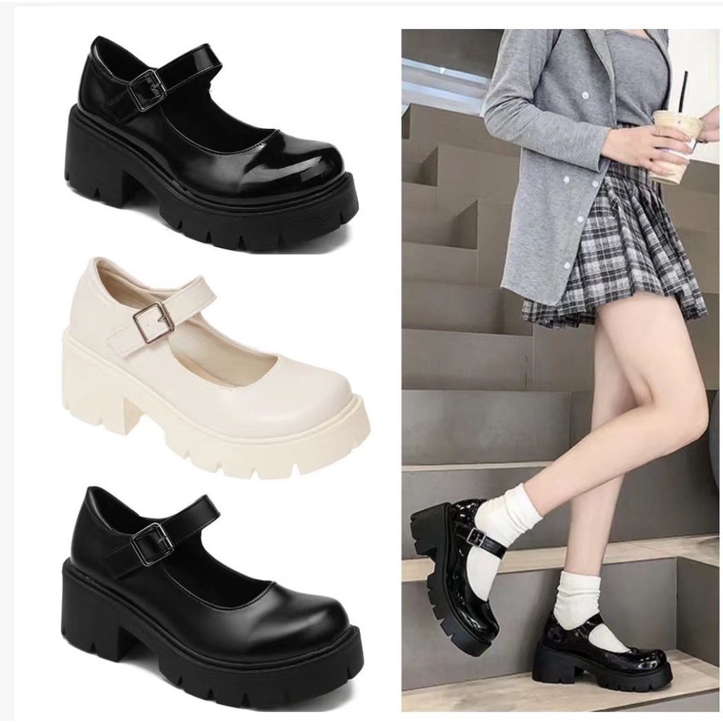 [GROSIR][COD] SEVEN_DAY SEPATU SNEAKERS WANITA KOREA IMPORT HITAM MATTE H-2219