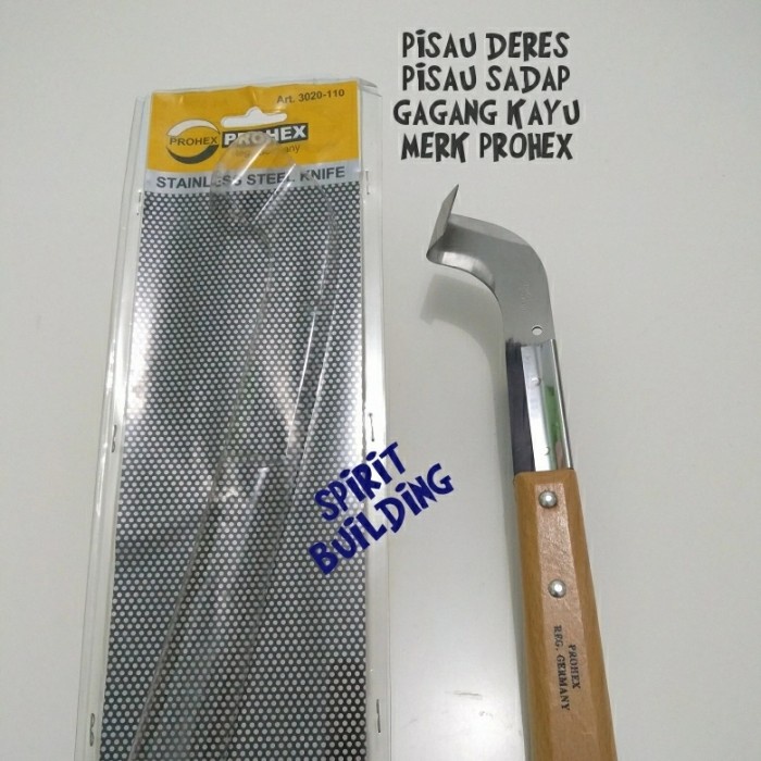 Pisau - Pisau Deres Karet Pisau Sadap Stainless Steel Prohex