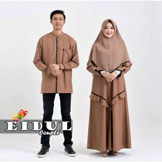 GAMIS COUPLE|BAJU MUSLIM COUPLE SARIMBIT SET|GAMIS COUPLE SARIMBIT|COUPLE MUSLIMAH