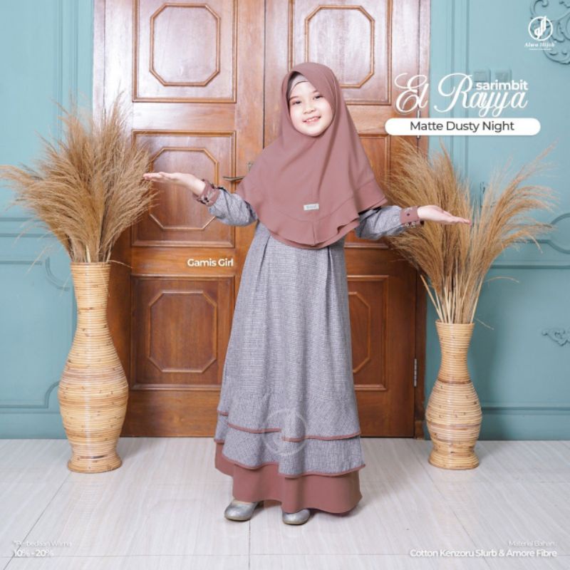 Gamis Anak EL RAYYA Jilbab Yorisa by ALWA HIJAB