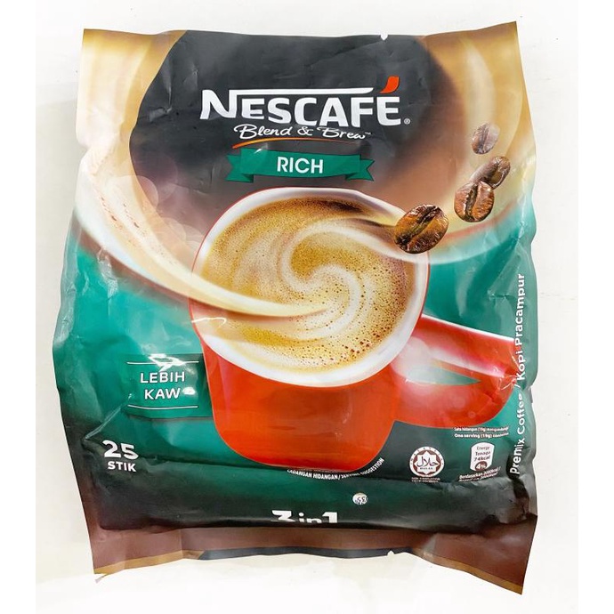 

NESCAFE BLEND & BREW RICH 3 IN 1 / PREMIX COFFEE PRACAMPUR