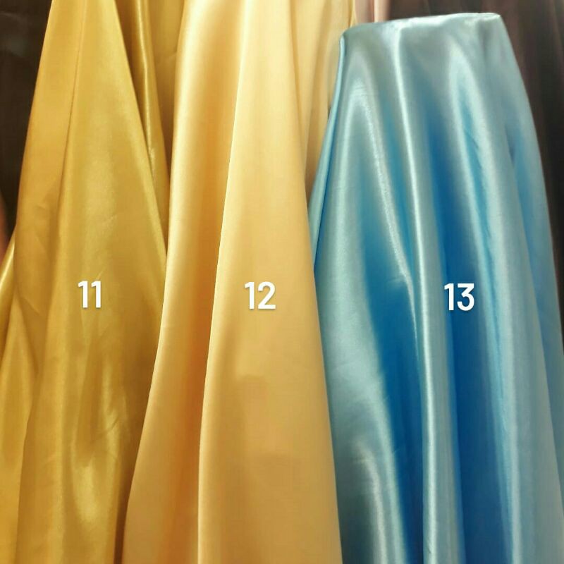 Saten charmus/Bahan saten/Kain saten/silk