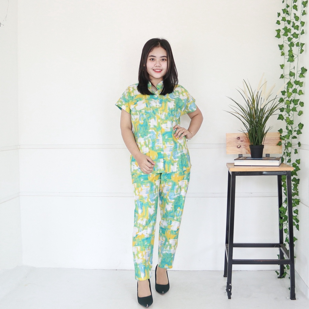 IZANY Piyama Anak Coway / Set Coway Size 14 SATIN APPLE banyak motif-LAUREL TOSCA