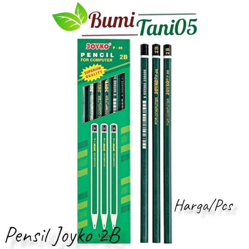 

Pensil 2B Joyko P-88 Hijau 1 Pcs