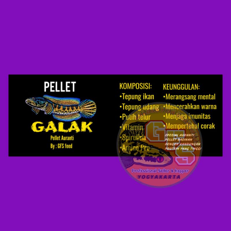 Pelet Galak Pelet Auranti Original Gfs