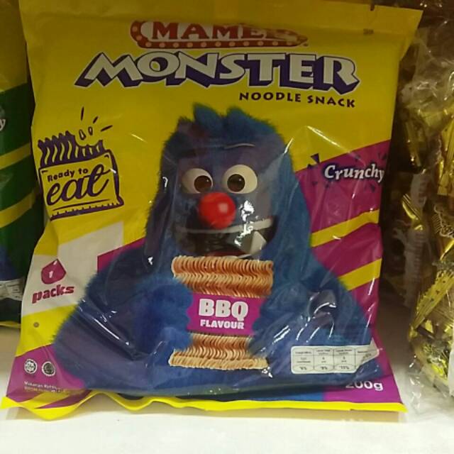 

MAMEE MONSTER NOODLE SNACK 200gr