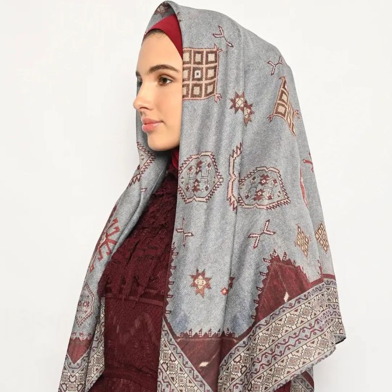 Pelangi Asmara -The Legend 2.0| Dian Pelangi segiempat scarf