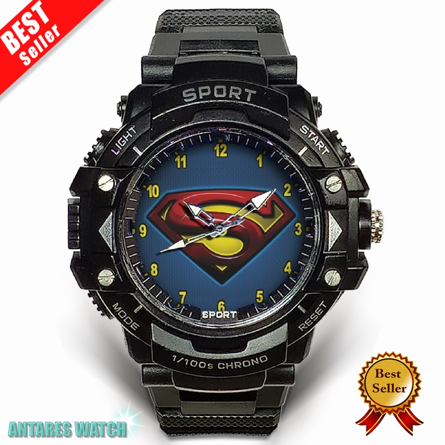 (Exclusive) Jam Tangan SUPERMAN (Cool)