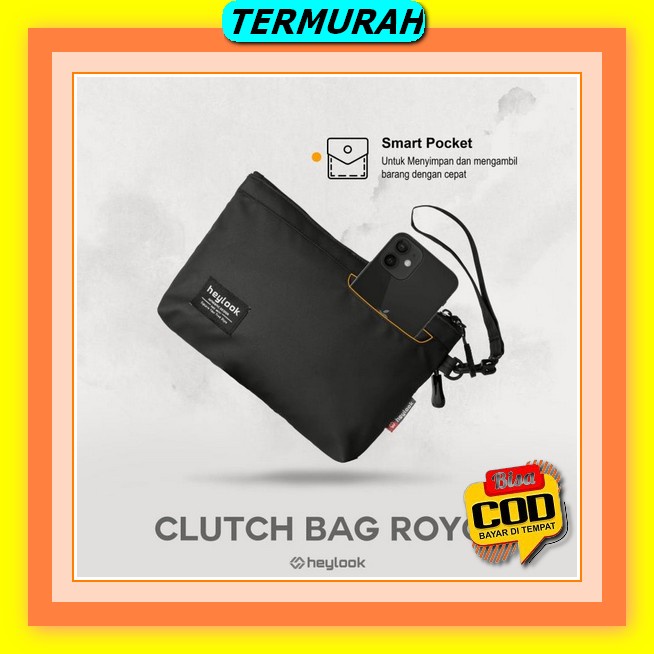 Clutch Bag Pouch Tas Genggam Pria Coach Import Tas Tangan B7W4 Laki Laki Original Keren Cowok Simple