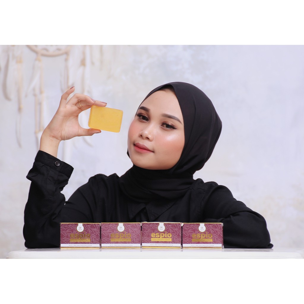 Asli Sabun Espio Collagen Soap Ori Memutihkan Kulit Wajah, Ketiak dan Seluruh Tubuh BPOM Original