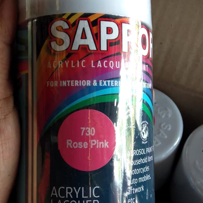 Sapporo Cat Spray 730 Rose Pink 300 ml Cat Semprot Sapporo