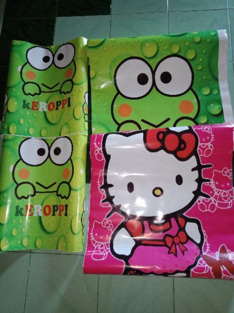 Stc Set Kulkas 2pintu N Kompor Motif Bunga Dll