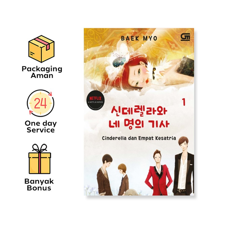 Cinderella Dan Empat Kesatria#1 (Cinderella And Four Knights#1) (CL)