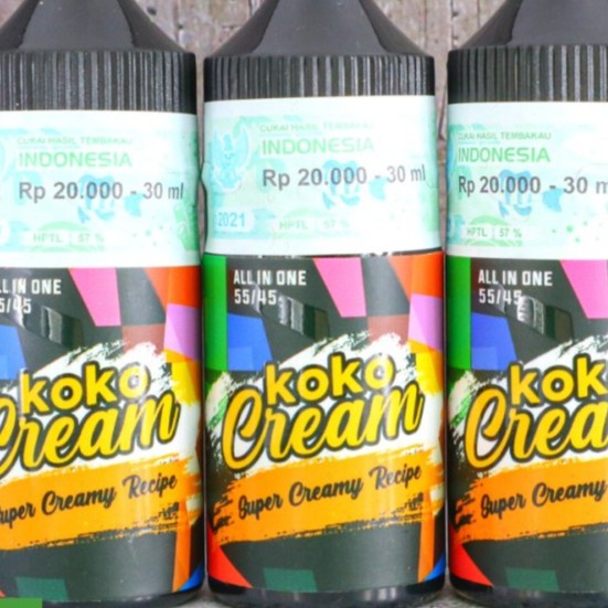 KOKO CREAM LIQUID 30ML BY VAPEPACKER X SARANGVAPERS