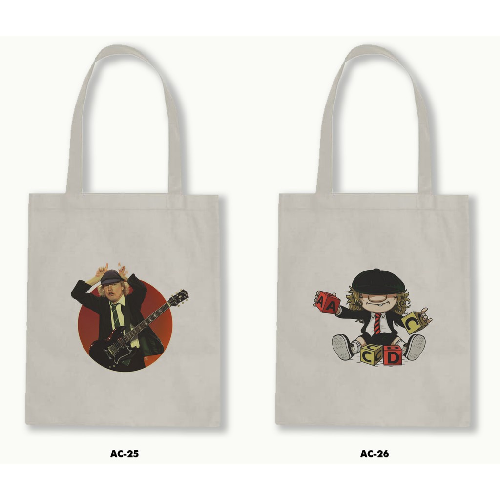 TOTE BAG BLACU - AC/DC - ACDC .02