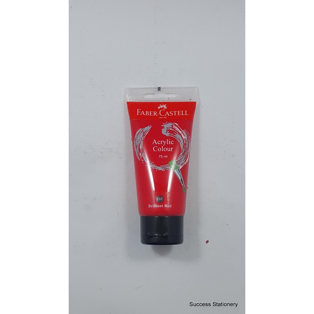 

FABER ACRYLIC 30 ML BRILLIANT RED 102