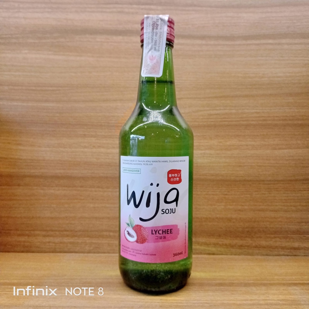 Jual Wija Lychee Soju Korea 360 ml Indonesia|Shopee Indonesia