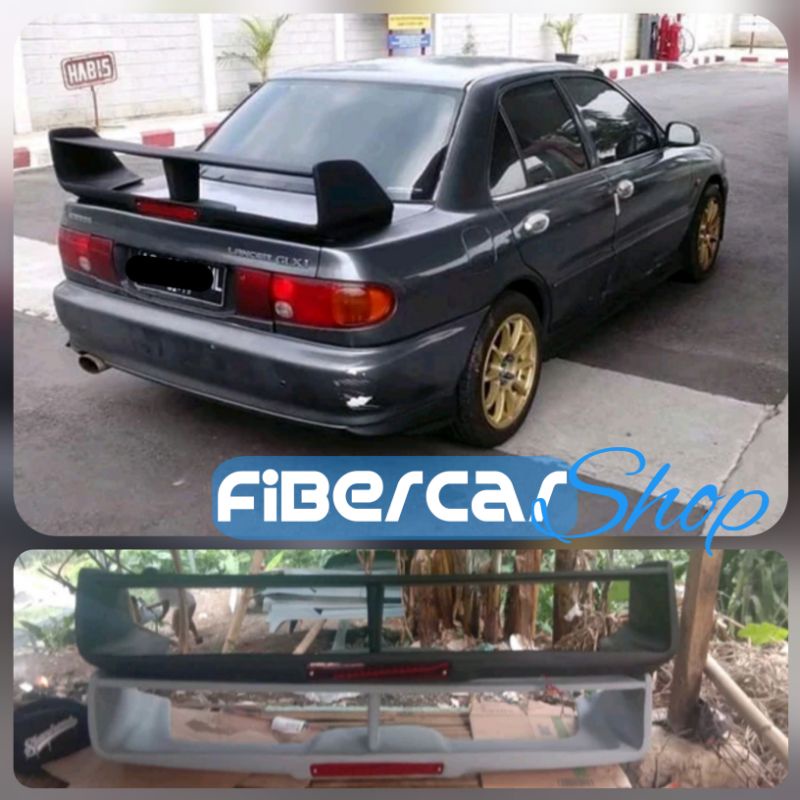Spoiler Spoiler Mitusbishi Lancer Evo 3 double Layer