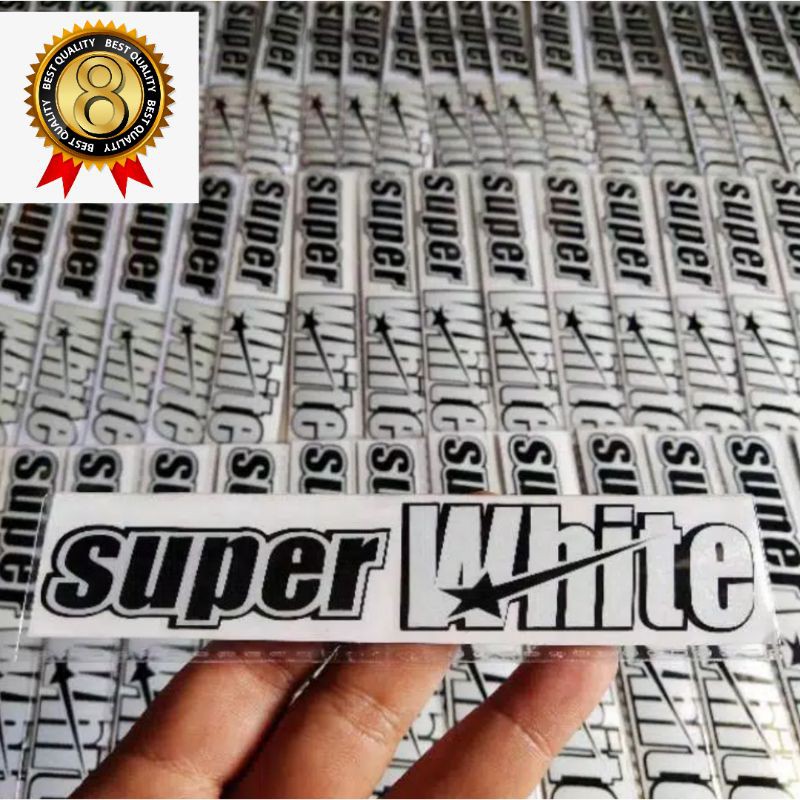 

Sticker Cutting tumpuk Super White