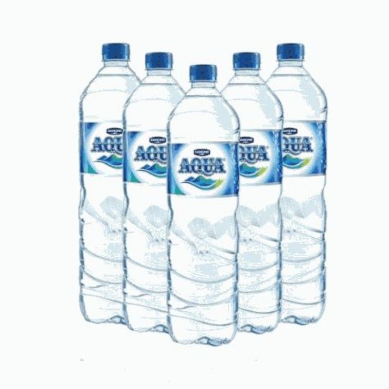 

Aqua botol 1500 L 1 botol