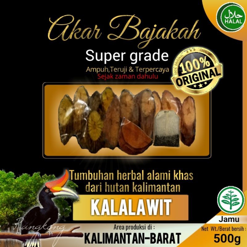 

akar bajakah kalalawit netto 500g