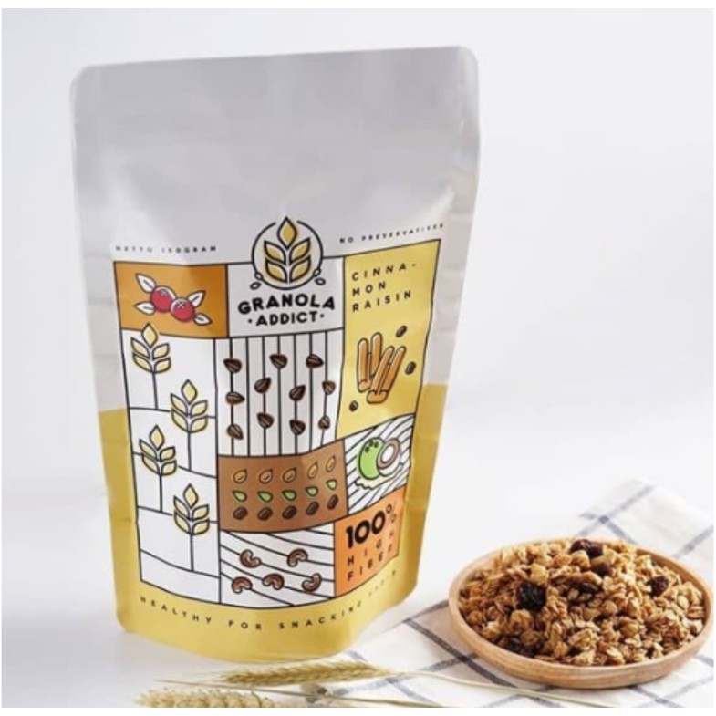 Granola Cinnamon Raisin 150g (healthy snack)