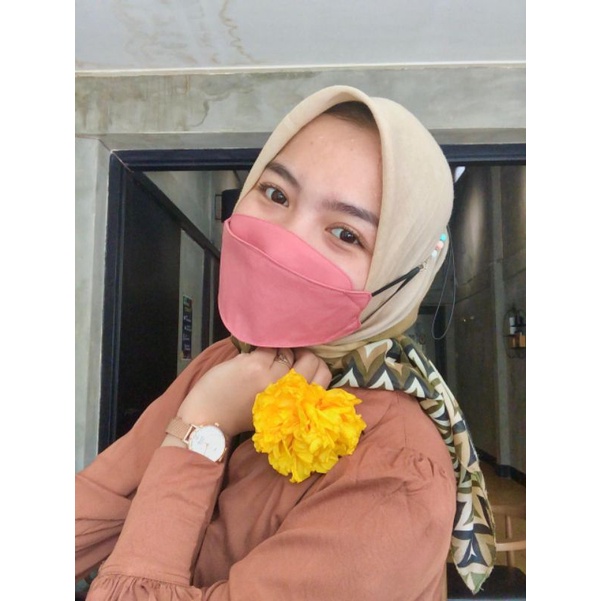 Masker Kain KF94 Non Medis 3ply Unisex Premium Mask Bahan Cotton Oxford