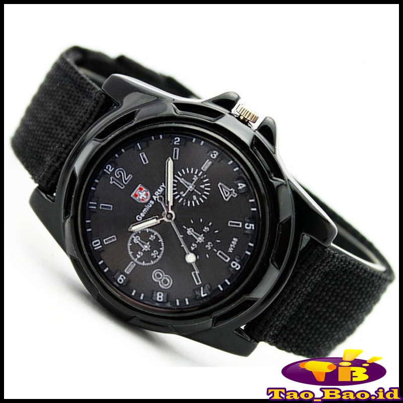 Jam Tangan Pria Militer Gemius Army Sport Swis Strap Rugged