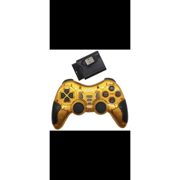 STICK PC WIRELESS GAMEPAD SINGLE TANPA KABEL UNTUK PS2 PS3 LAPTOP