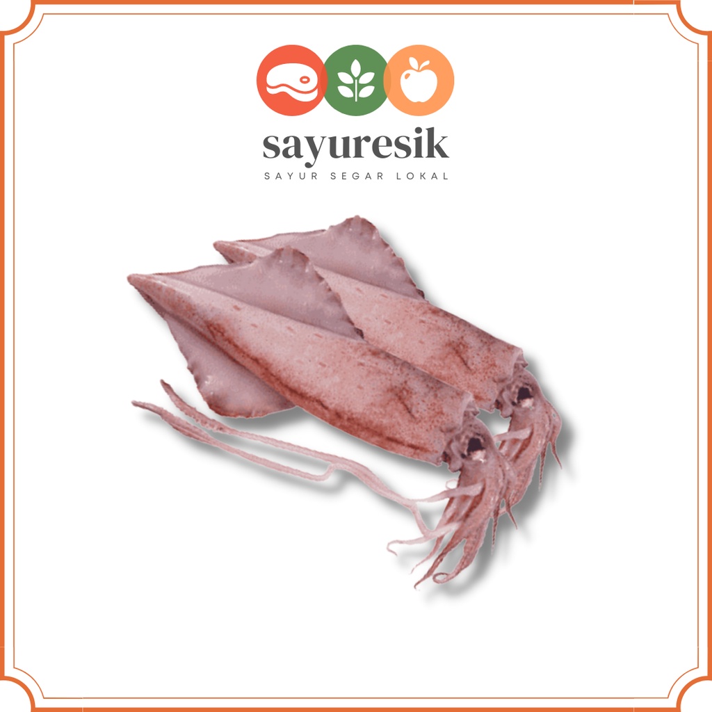 

[Pasar Kota Gresik] Ikan Cumi