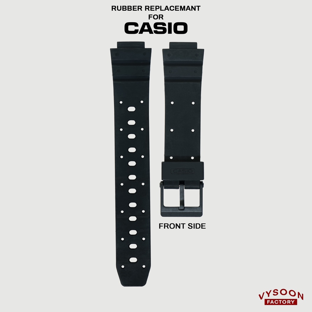 Tali Karet Rubber Strap Original Casio W213 W 213 LW200 LW 200 LA201